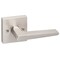 Sure-Loc Hardware Sure-Loc Hardware Basel Square Dummy Lever, Satin Nickel BS100-SQ 15 - alternate 1